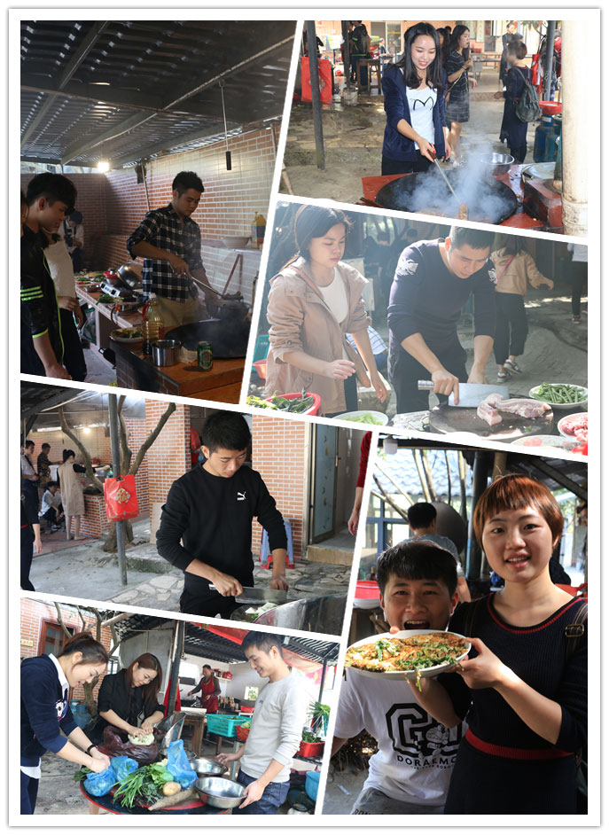 美食環(huán)節(jié)——才藝展示，各顯神通